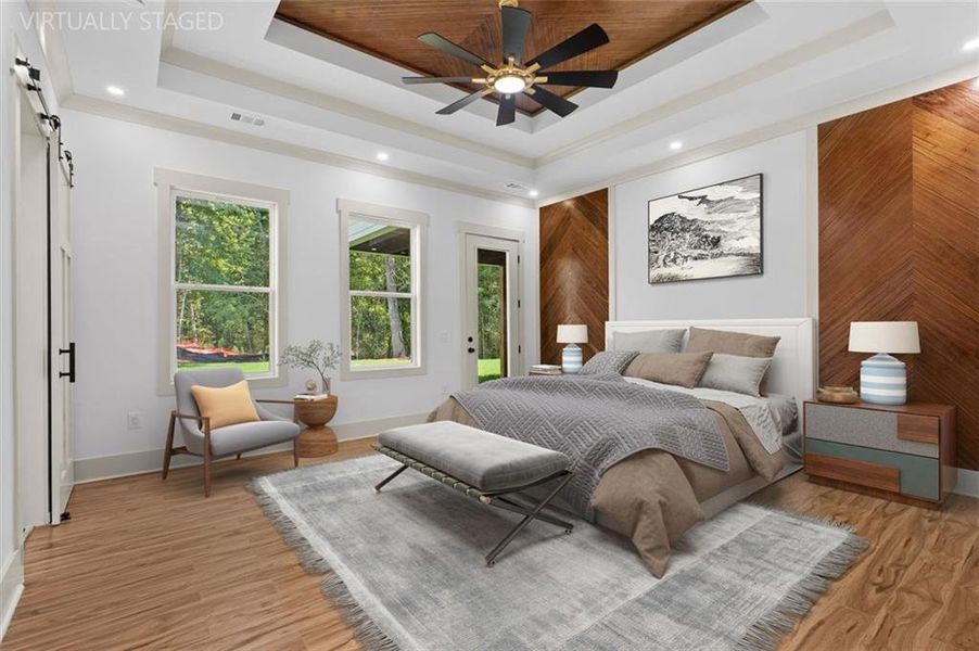 Furnished interior view inside a new home in , Powder Springs (Image 11). Furnished interior view inside a new home in , Powder Springs (Image 11).