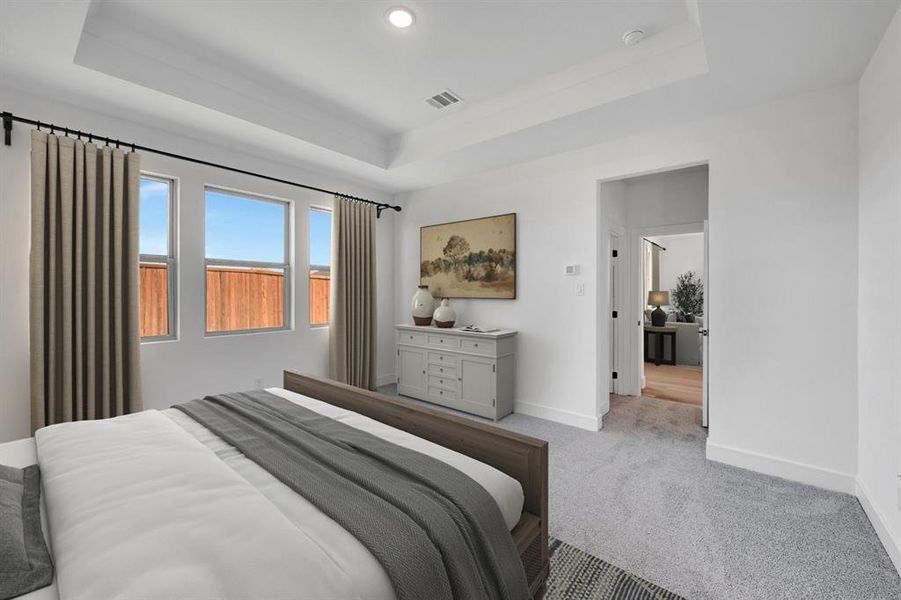 Furnished interior view inside a new home in Heritage Ranch, Sherman (Image 31). Furnished interior view inside a new home in Heritage Ranch, Sherman (Image 31).