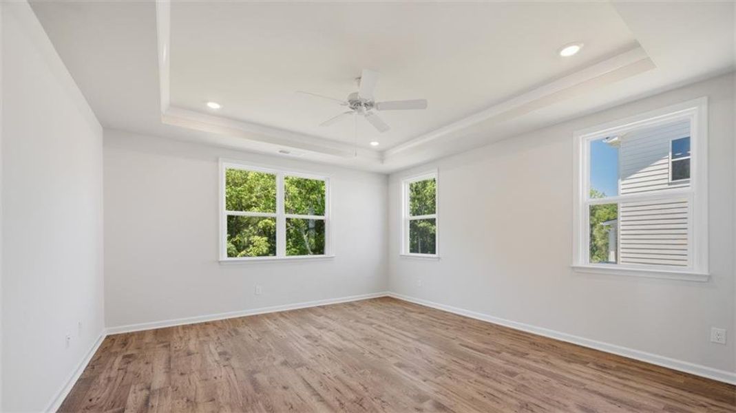 Spacious, unfurnished interior of a new home in The Gates at Pates Creek, Hampton (Image 18). Spacious, unfurnished interior of a new home in The Gates at Pates Creek, Hampton (Image 18).