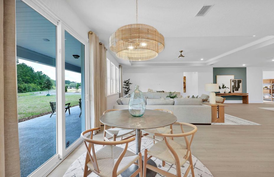 Representative furnished interior of a home built from the Easley by Pulte Homes in Hyland Trail, Green Cove Springs (Image 9).