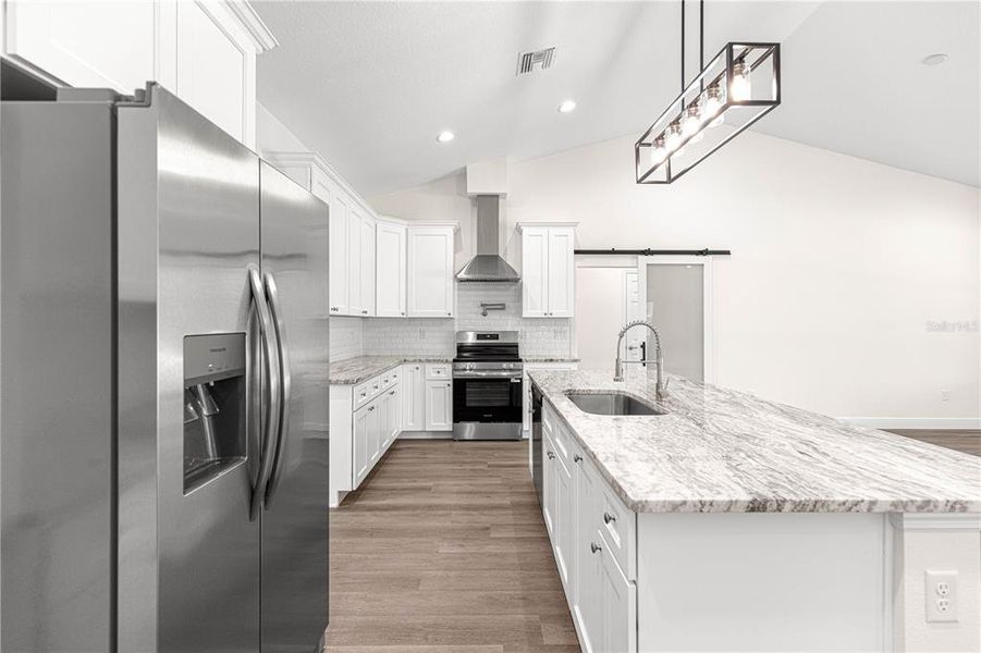 Furnished interior view inside a new home in , Dunnellon (Image 8).