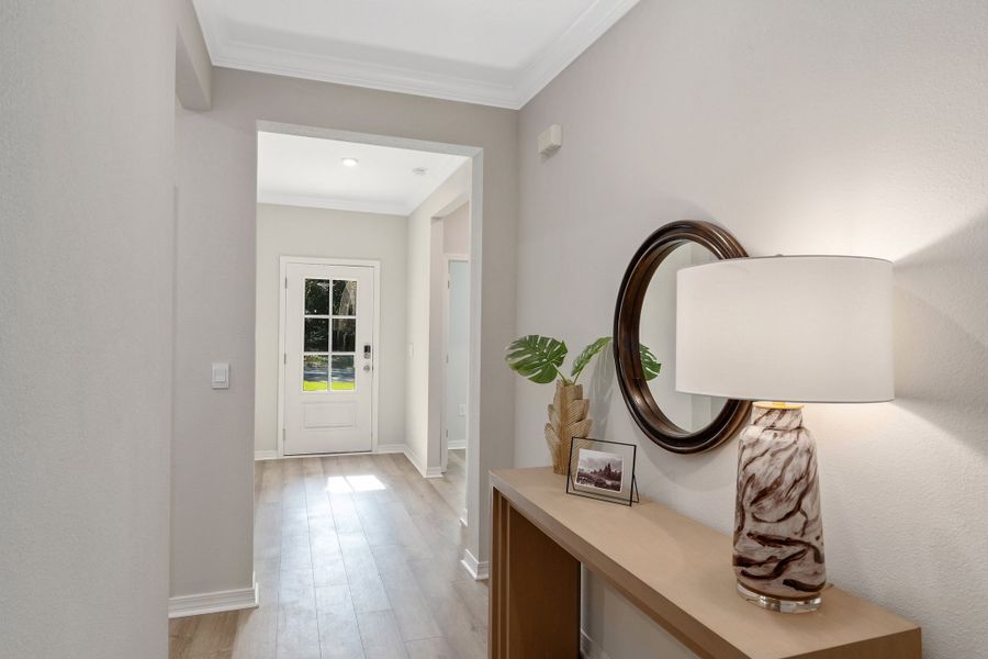 Representative furnished interior of a home built from the Miramar by Maronda Homes in Bellview Pointe, Bellview (Image 5).