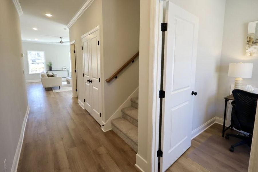 Spacious, unfurnished interior of a new home in The Eleuthera, Chattanooga (Image 24).