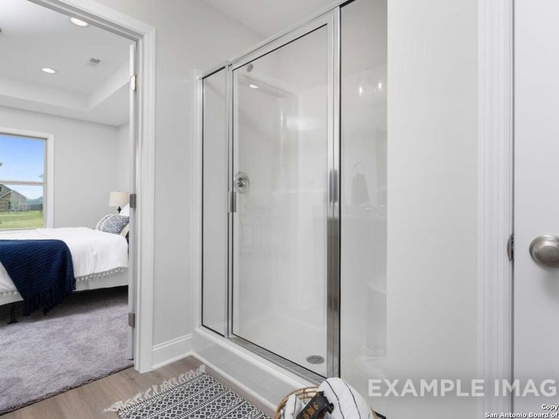 Furnished interior view inside a new home in Bricewood, San Antonio (Image 10).