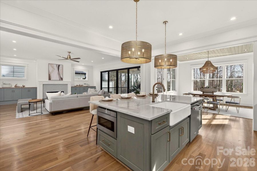 Furnished interior view inside a new home in , Charlotte (Image 34). Furnished interior view inside a new home in , Charlotte (Image 34).