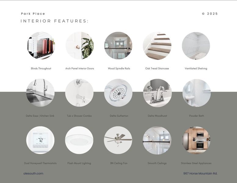 Sample of building materials used in homes in Park Place, Shelbyville (Image 26).