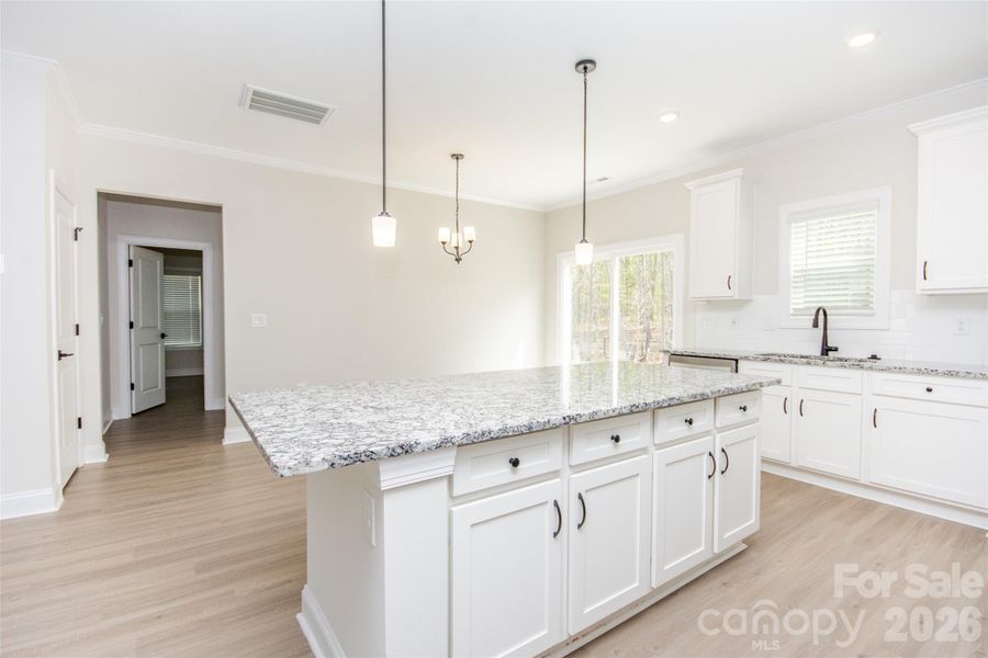 Furnished interior view inside a new home in Colonial Crossing, Troutman (Image 9).
