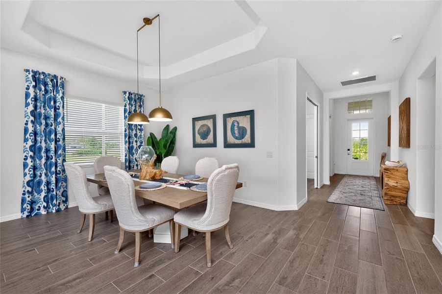 Furnished interior view inside a new home in , Punta Gorda (Image 42).