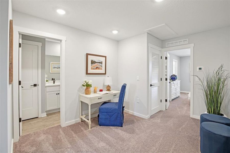 Furnished interior view inside a new home in , Nokomis (Image 15). Furnished interior view inside a new home in , Nokomis (Image 15).