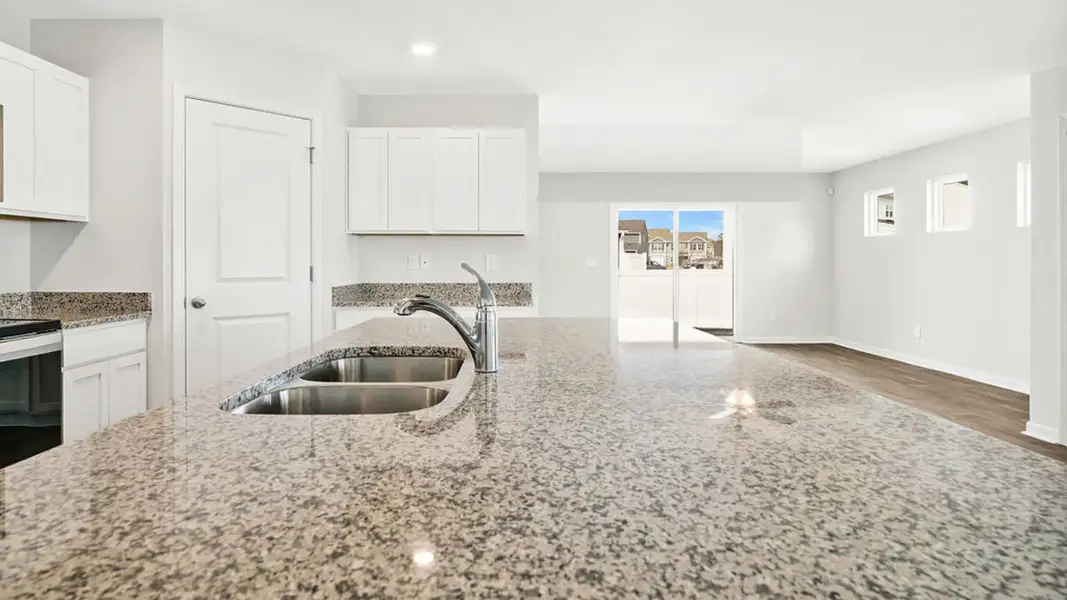 Furnished interior view inside a new home in Indigo Preserve Townhomes, Leland (Image 12).