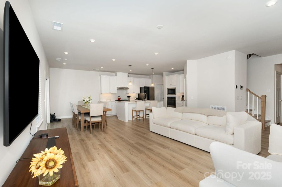 Furnished interior view inside a new home in , Monroe (Image 4).