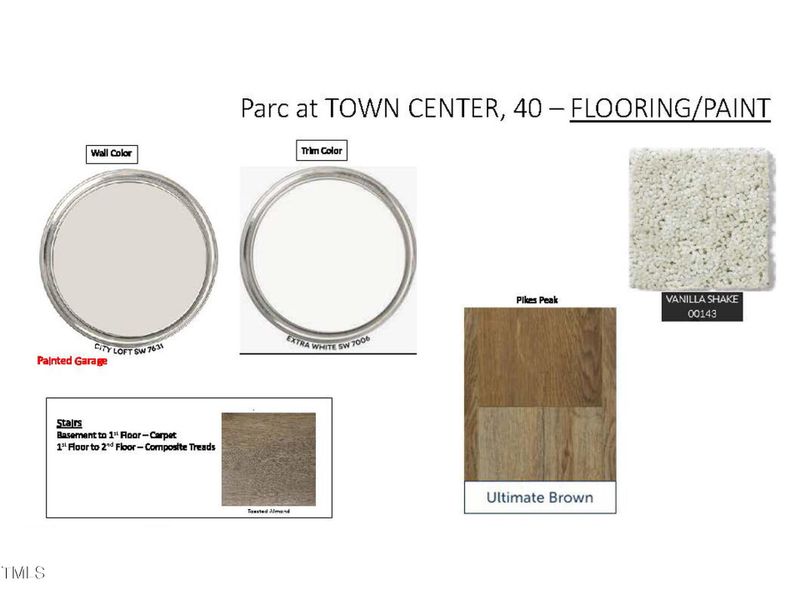 PTC 40 Flooring Selections