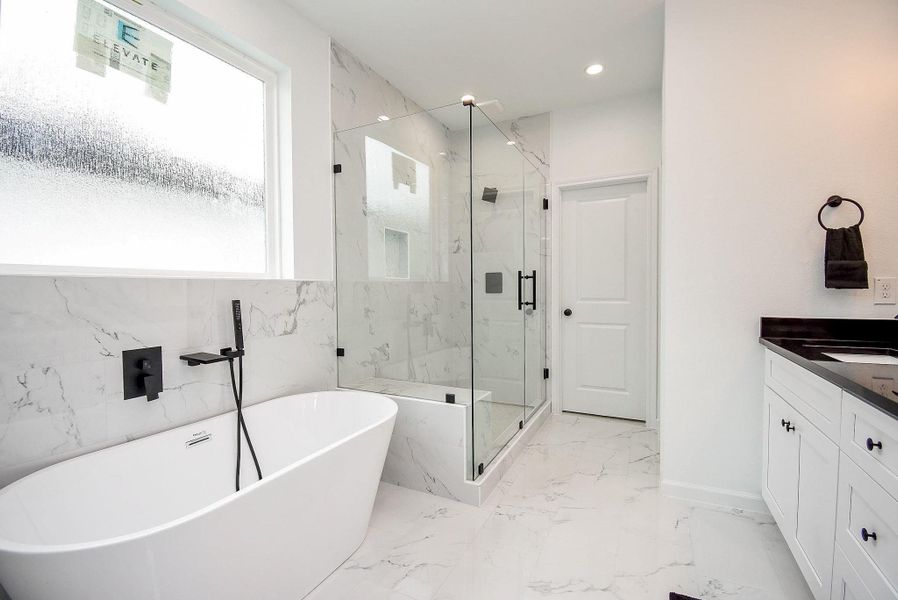 Furnished interior view inside a new home in , Houston (Image 7).