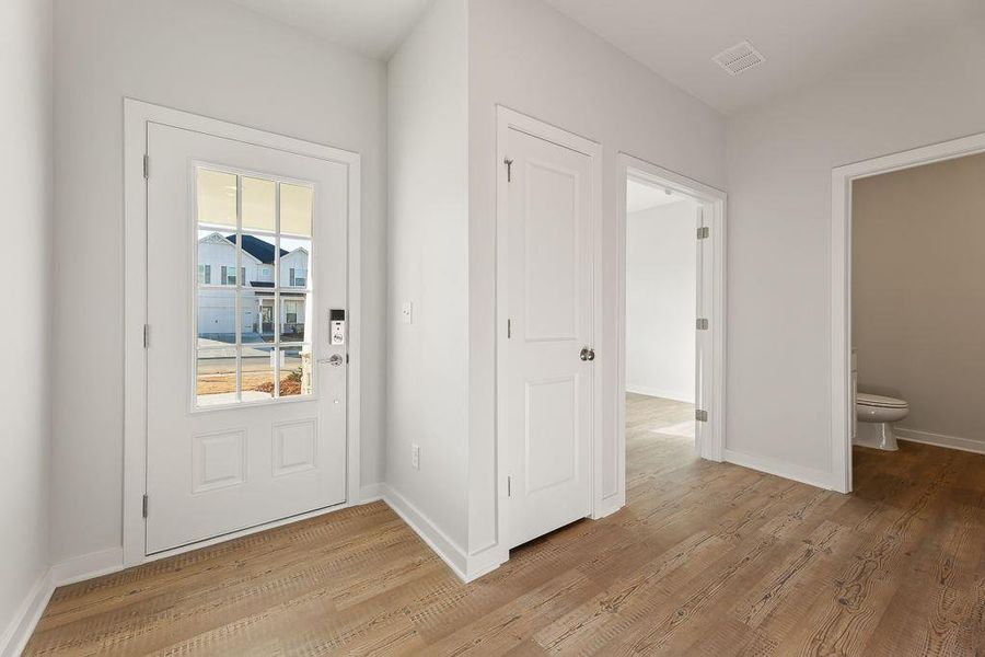 Spacious, unfurnished interior of a new home in Reserve at Gum Springs, Jefferson (Image 10). Spacious, unfurnished interior of a new home in Reserve at Gum Springs, Jefferson (Image 10).