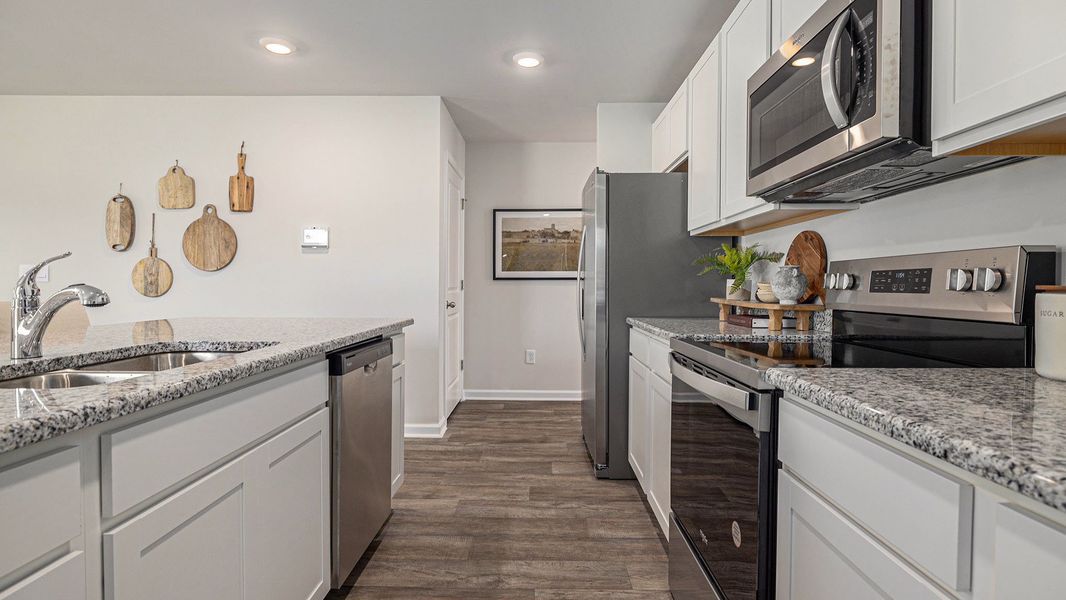 Furnished interior view inside a new home in Hunter's Branch, Hopkins (Image 5).