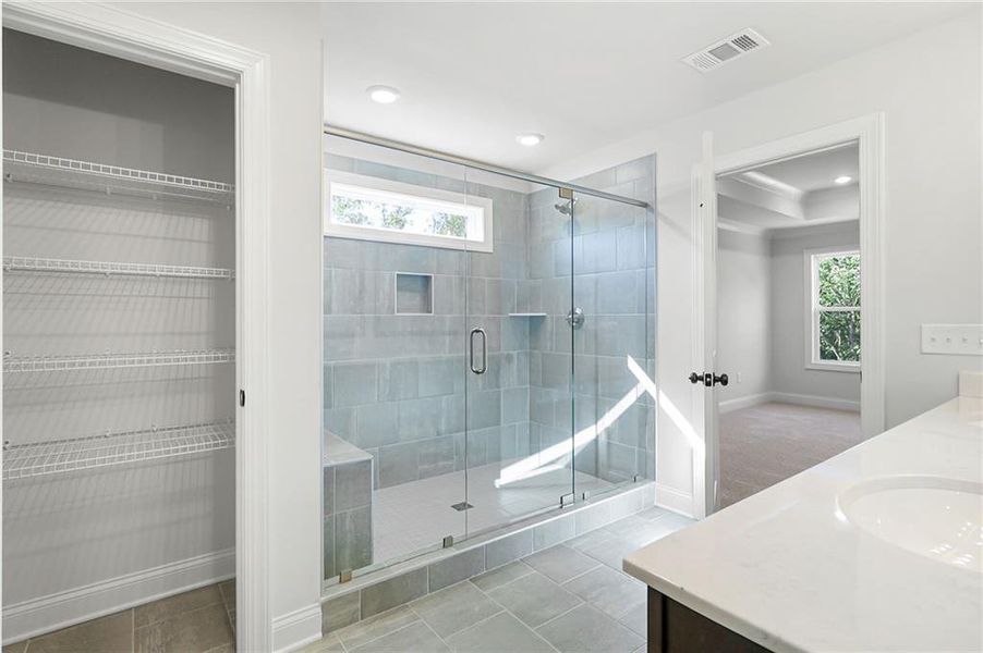 Furnished interior view inside a new home in Woodland Hills, Loganville (Image 6). Furnished interior view inside a new home in Woodland Hills, Loganville (Image 6).