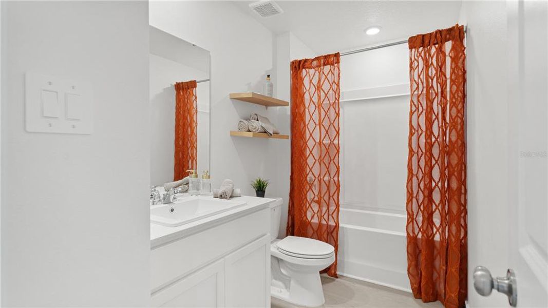 Furnished interior view inside a new home in , Kissimmee (Image 5).
