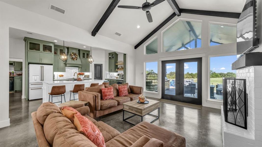Furnished interior view inside a new home in , Mineral Wells (Image 9).