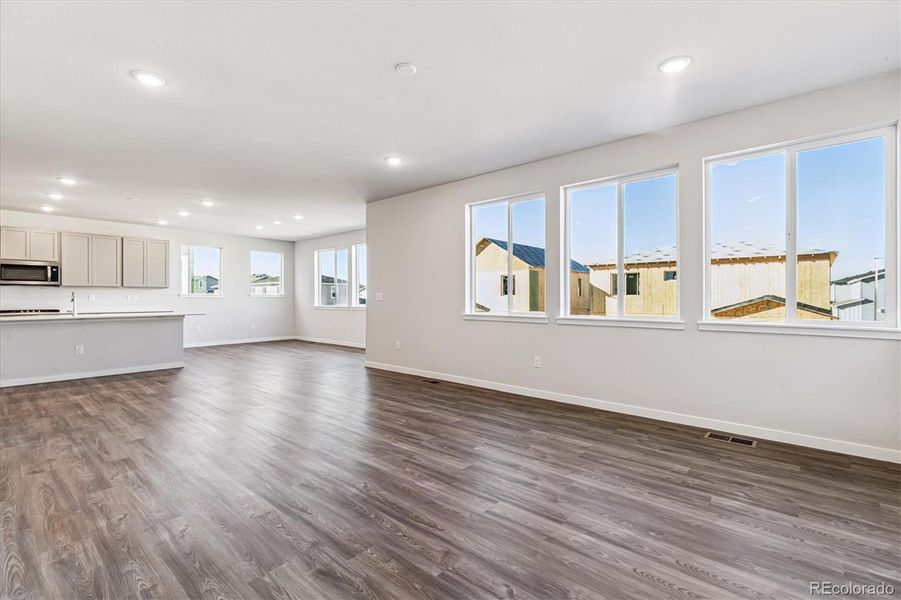 Spacious, unfurnished interior of a new home in Floret Collection at Alder Creek, Parker (Image 23).