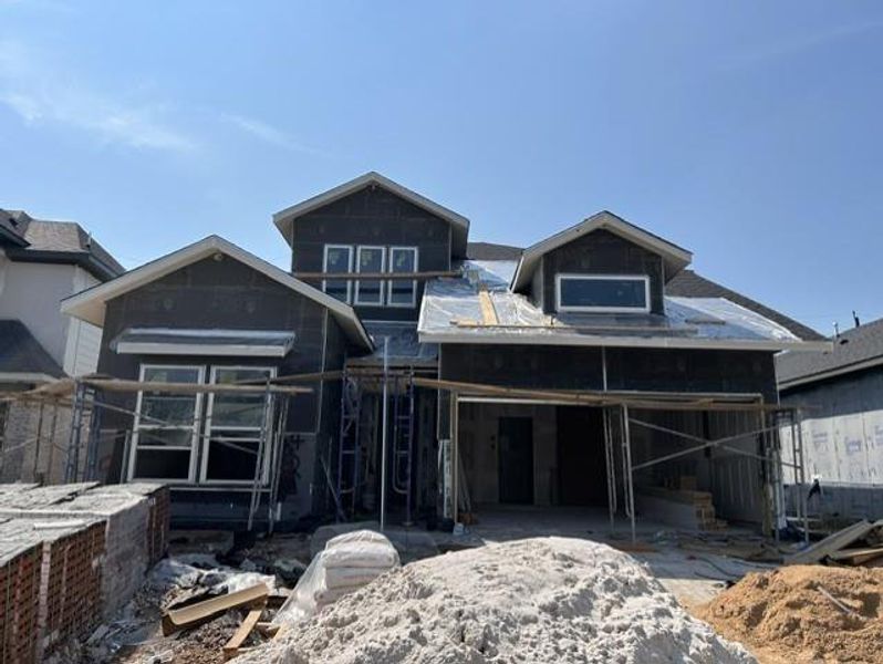 In-progress construction of a new home in , Missouri City, TX (Image 7). In-progress construction of a new home in , Missouri City, TX (Image 7).