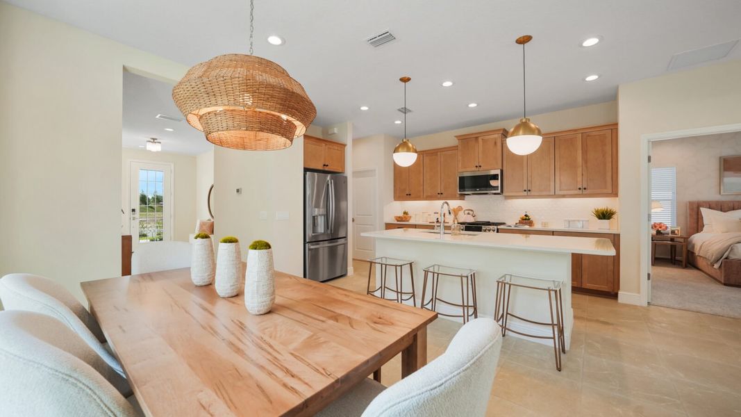 Representative furnished interior of a home built from the Heritage 2 by Neal Communities in Wildleaf, Parrish (Image 12).