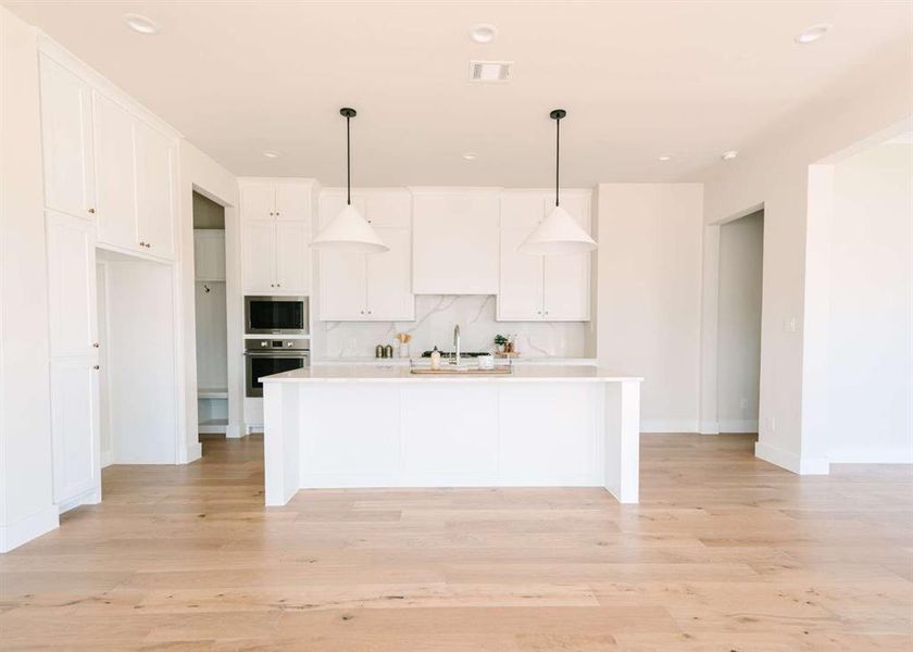 Furnished interior view inside a new home in , Aledo (Image 9).