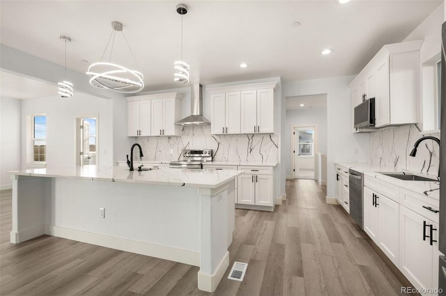 Furnished interior view inside a new home in , Brighton (Image 16).