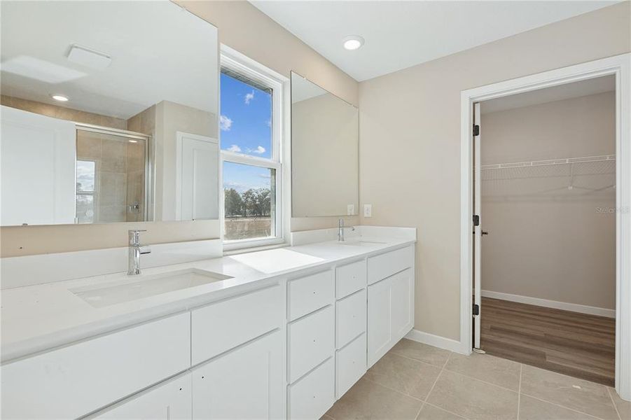 Furnished interior view inside a new home in Sabana Reserve, Ocala (Image 8).
