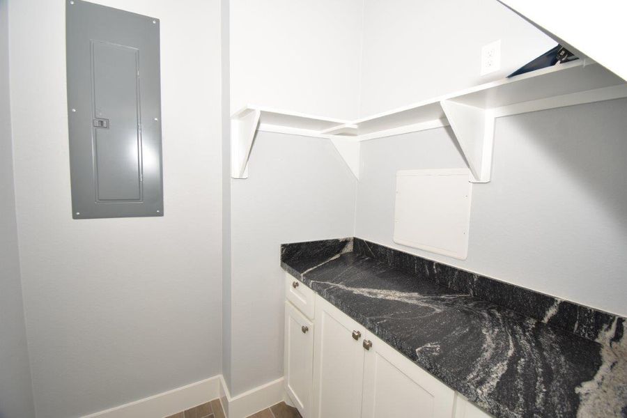 Furnished interior view inside a new home in , Galveston (Image 17). Furnished interior view inside a new home in , Galveston (Image 17).