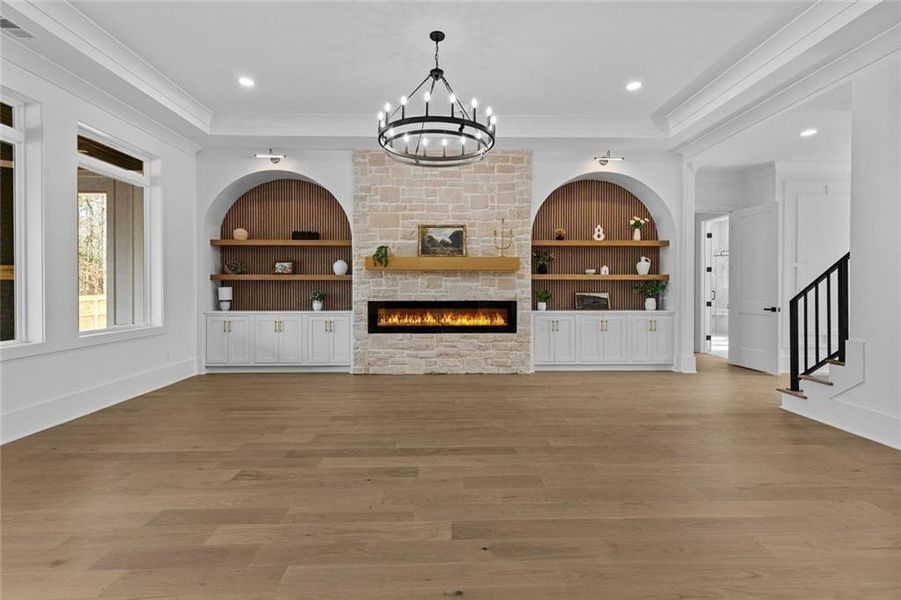 Spacious, unfurnished interior of a new home in , Loganville (Image 24).