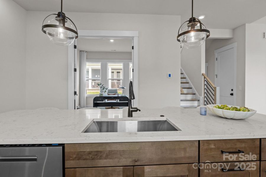 Furnished interior view inside a new home in Lakeside Pointe, Sherrills Ford (Image 12).