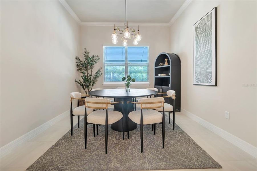 Furnished interior view inside a new home in , Orlando (Image 51).