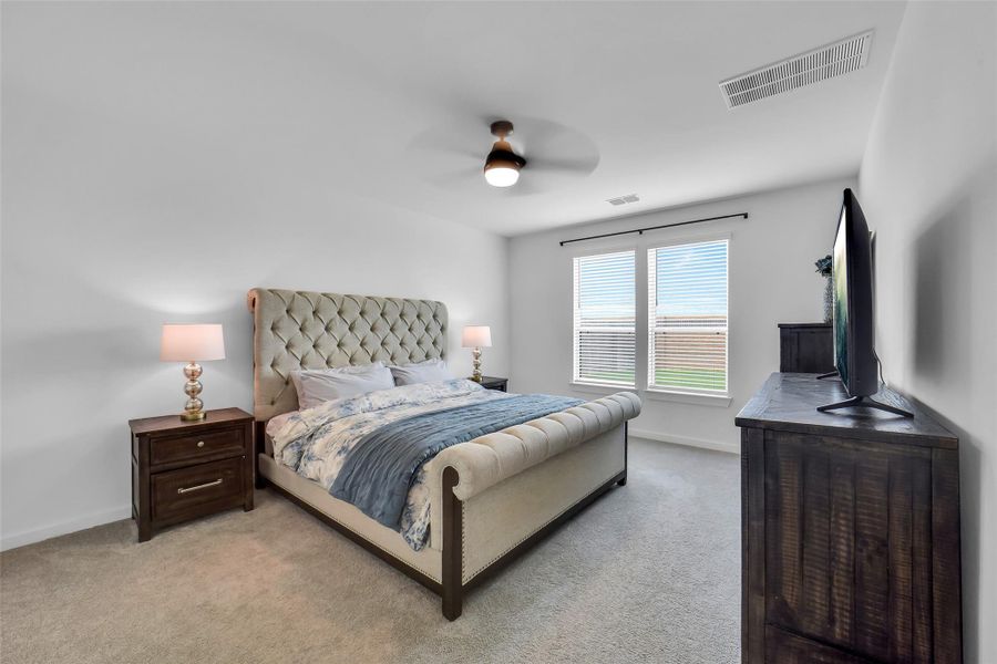 Furnished interior view inside a new home in Elyson 45' & 70', Cypress (Image 30).