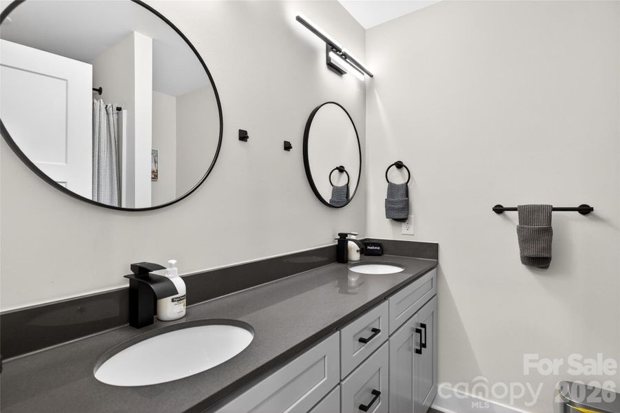 Furnished interior view inside a new home in , Charlotte (Image 23).