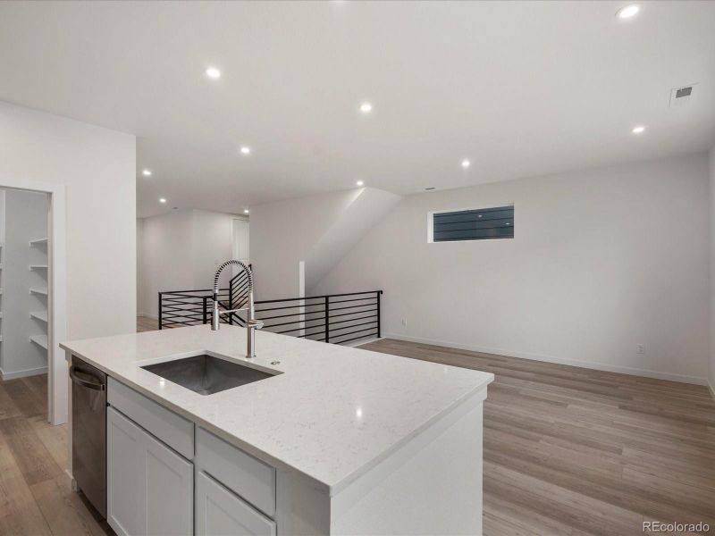 Furnished interior view inside a new home in Victory Ridge, Colorado Springs (Image 7). Furnished interior view inside a new home in Victory Ridge, Colorado Springs (Image 7).