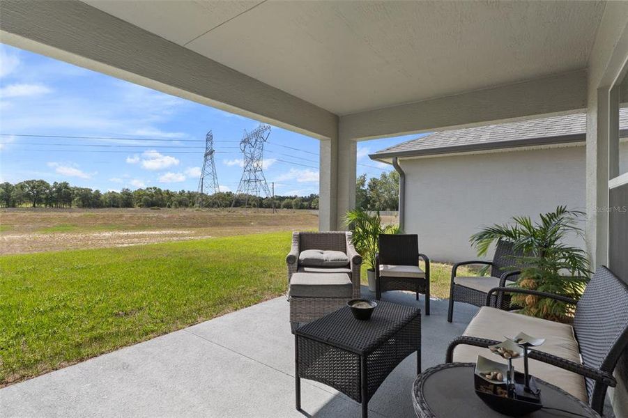 Exterior details and patio area of a home in Pine Bluff, Spring Hill (Image 23).