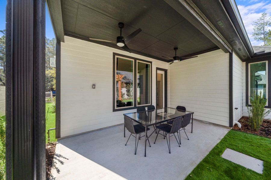 Representative exterior details of a home built from the Iredell by Pulte Homes in Pulte Homes at Two Step Farm, Montgomery (Image 3). Representative exterior details of a home built from the Iredell by Pulte Homes in Pulte Homes at Two Step Farm, Montgomery (Image 3).