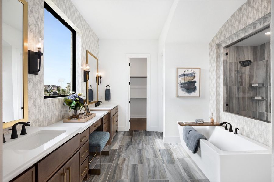 Representative Primary Bathroom - some options shown Representative Primary Bathroom - some options shown