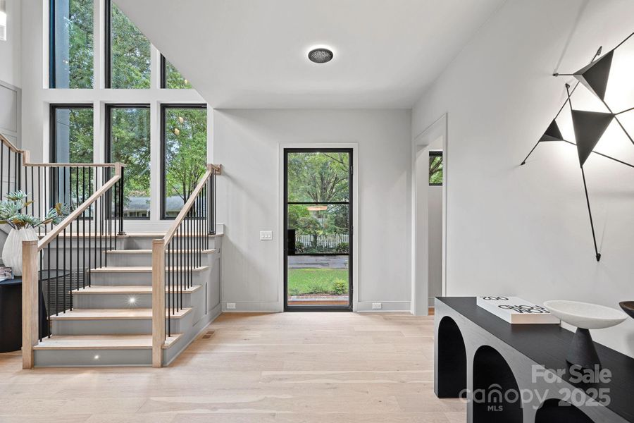 Furnished interior view inside a new home in , Charlotte (Image 34).