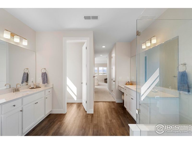 Furnished interior view inside a new home in Morgan Hill, Erie (Image 10).