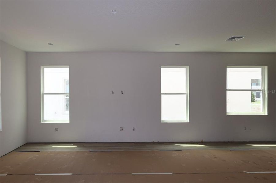 In-progress construction of a new home in Center Lake on the Park, St. Cloud, FL (Image 13).