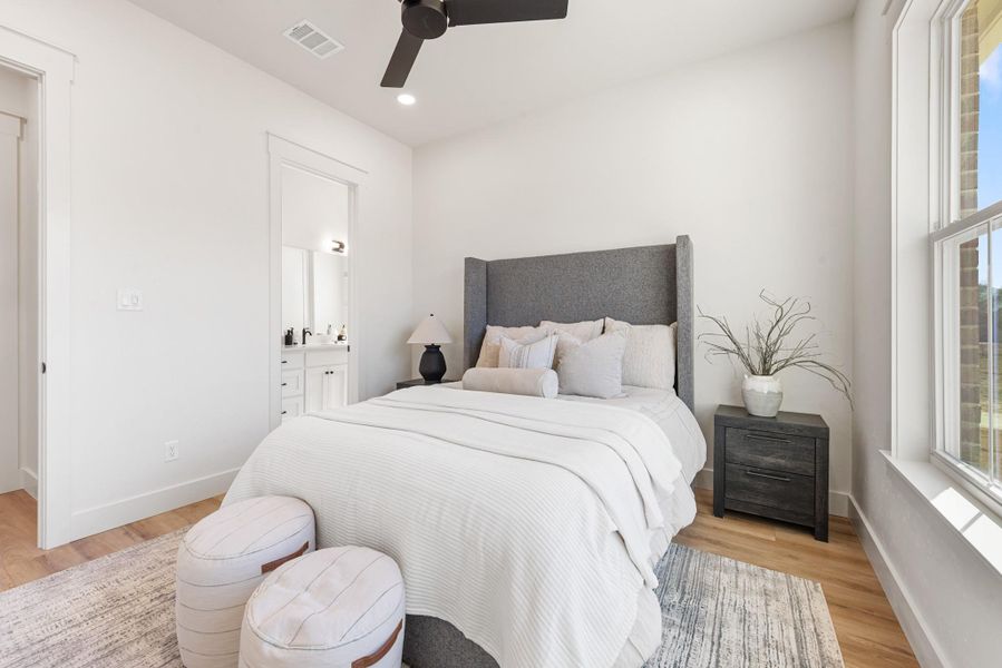 Furnished interior view inside a new home in , Bryan (Image 18).