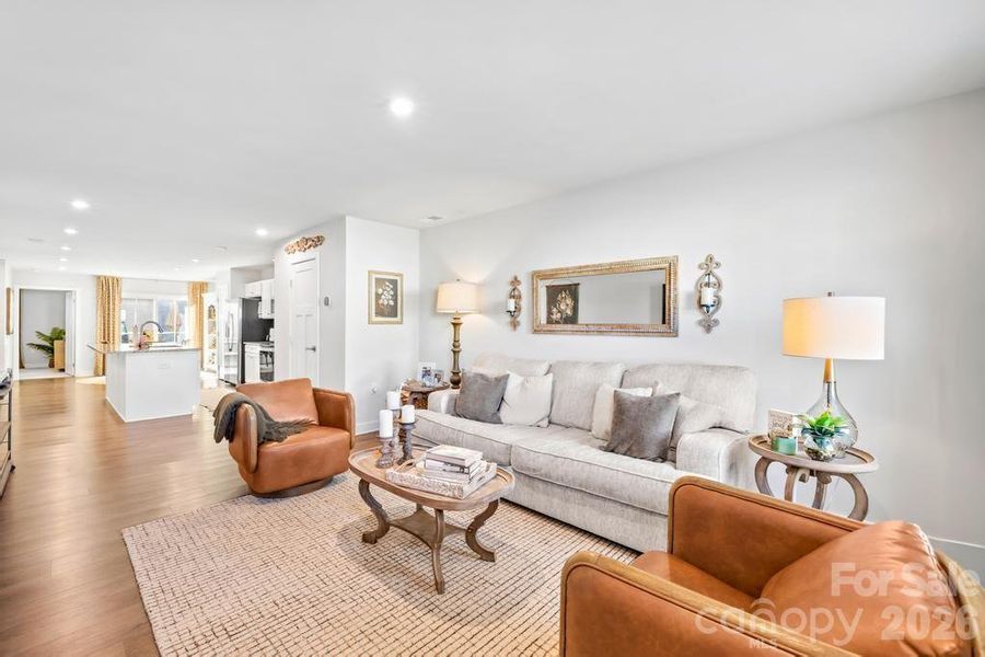 Furnished interior view inside a new home in , Troutman (Image 25).