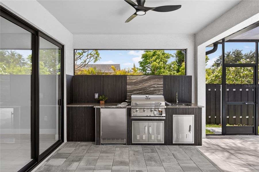 Exterior details and patio area of a home in , Cape Coral (Image 3).