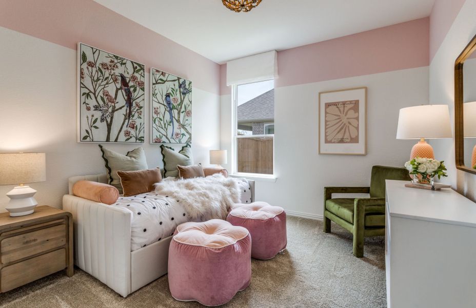 Furnished interior view inside a new home in Anna Town Square, Anna (Image 10).