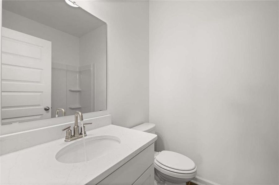 Furnished interior view inside a new home in Water Oak Estates, Lawrenceville (Image 5). Furnished interior view inside a new home in Water Oak Estates, Lawrenceville (Image 5).