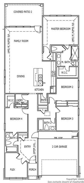 2D floor plan layout of this home in Mayfair, New Braunfels, TX (Image 3). 2D floor plan layout of this home in Mayfair, New Braunfels, TX (Image 3).