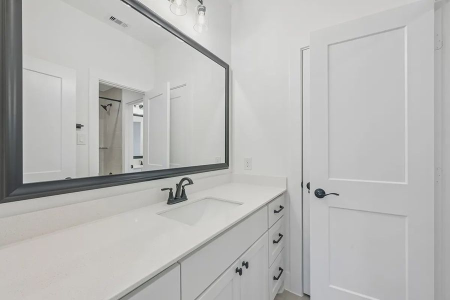 Furnished interior view inside a new home in Wood Leaf Reserve, Tomball (Image 16). Furnished interior view inside a new home in Wood Leaf Reserve, Tomball (Image 16).