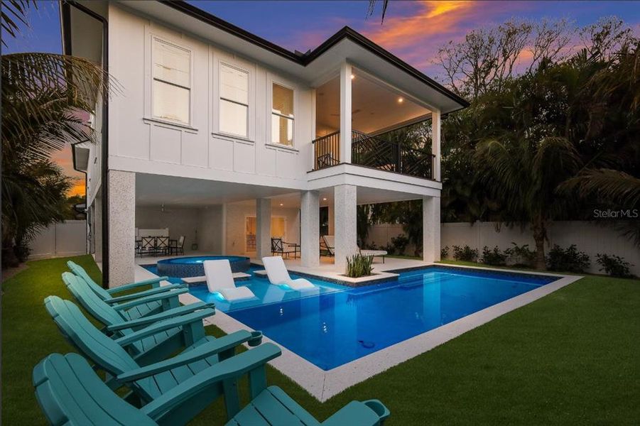 Exterior details and patio area of a home in , Anna Maria (Image 32). Exterior details and patio area of a home in , Anna Maria (Image 32).