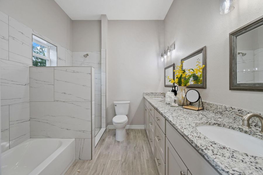 Furnished interior view inside a new home in , Cleveland (Image 8). Furnished interior view inside a new home in , Cleveland (Image 8).